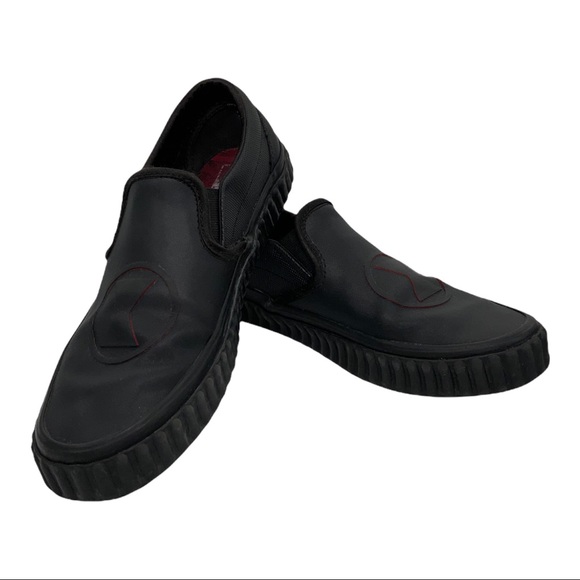 marvel vans black widow